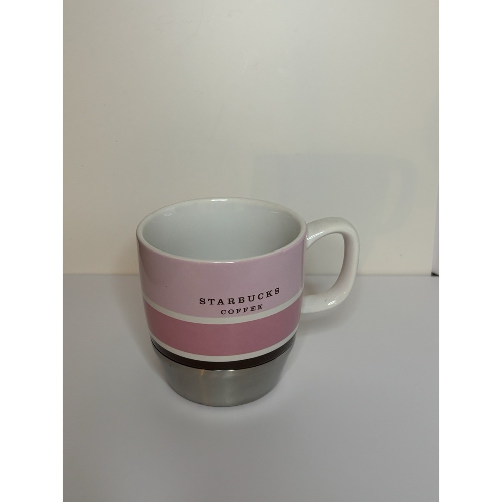 Starbucks Urban Desk coffee mug with‎ a stainless steel bottom 2007
